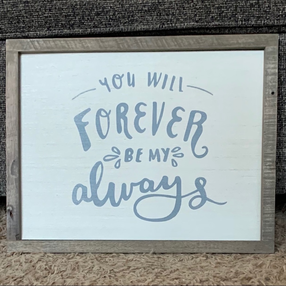 Farmhouse Quote Sign | Rustic Home Decor